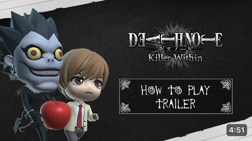 Learn How to Play DEATH NOTE: Killer&nbsp;Within