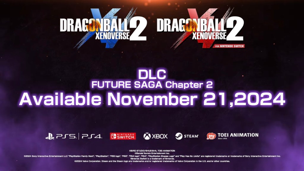 Dragon Ball Xenoverse 2: Future Saga Chapter 2 Launches November&nbsp;21