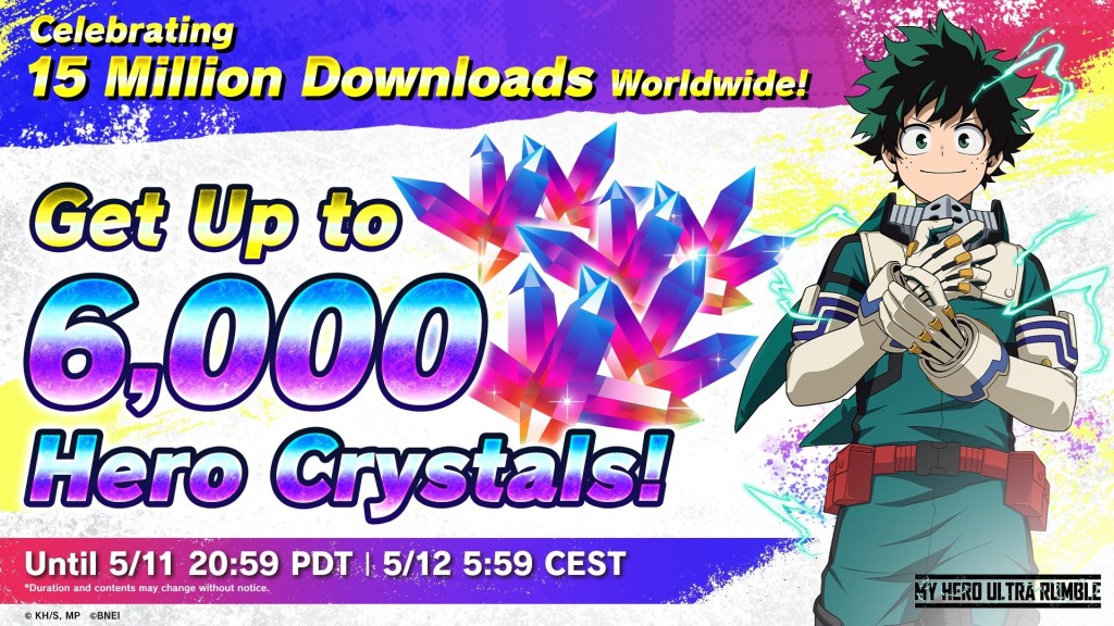 My Hero Academia: Ultra Rumble Exceeds 15 Million&nbsp;Downloads