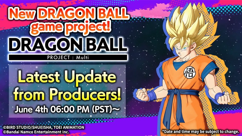 Dragon Ball PROJECT:Multi Update Video Premieres June&nbsp;4