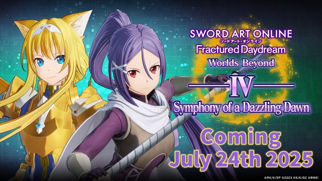 Sword Art Online: Fractured Daydream – Symphony of a Dazzling Dawn Launches July&nbsp;24