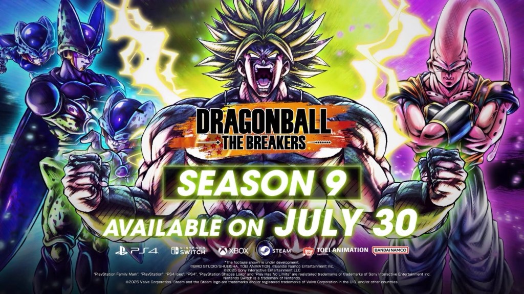 Dragon Ball: The Breakers Season 9 Begins July 30, Adds Broly (Z), Reworked Cell and Majin&nbsp;Buu