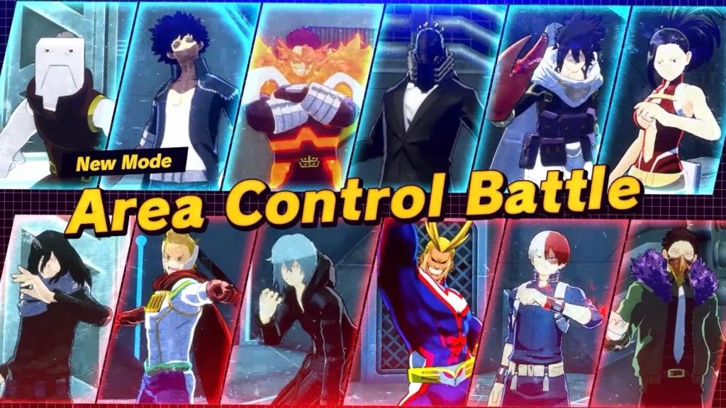 New My Hero Academia: Ultra Rumble Mode, Arena Control Battle, Now&nbsp;Available