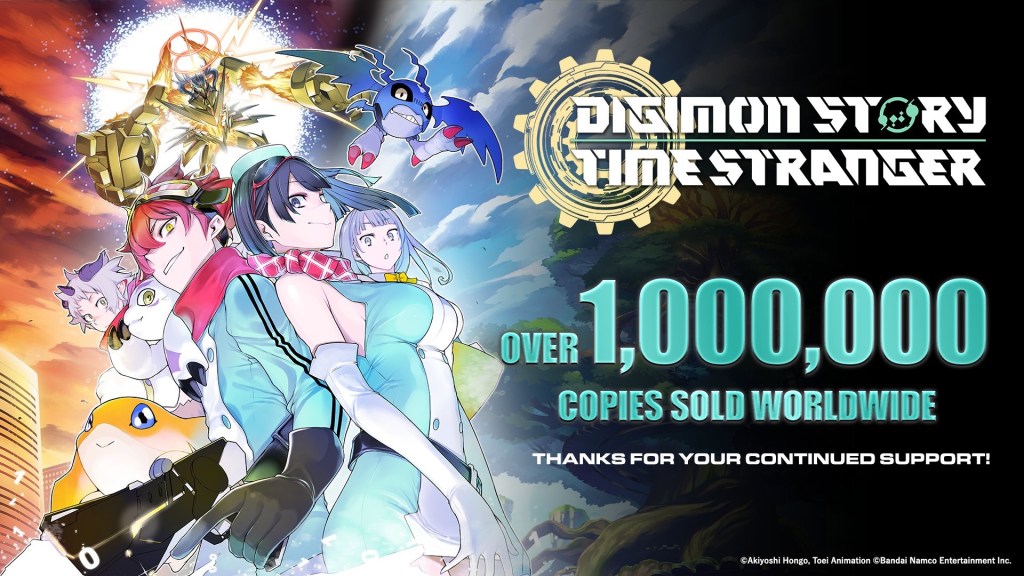 Digimon Story: Time Stranger Sells Over 1 Million&nbsp;Copies
